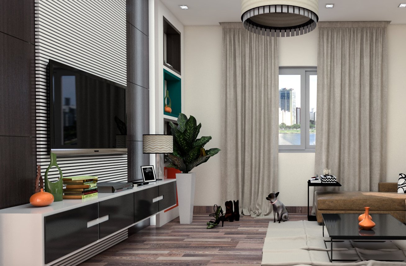 Mrs Hebatallah Living Room