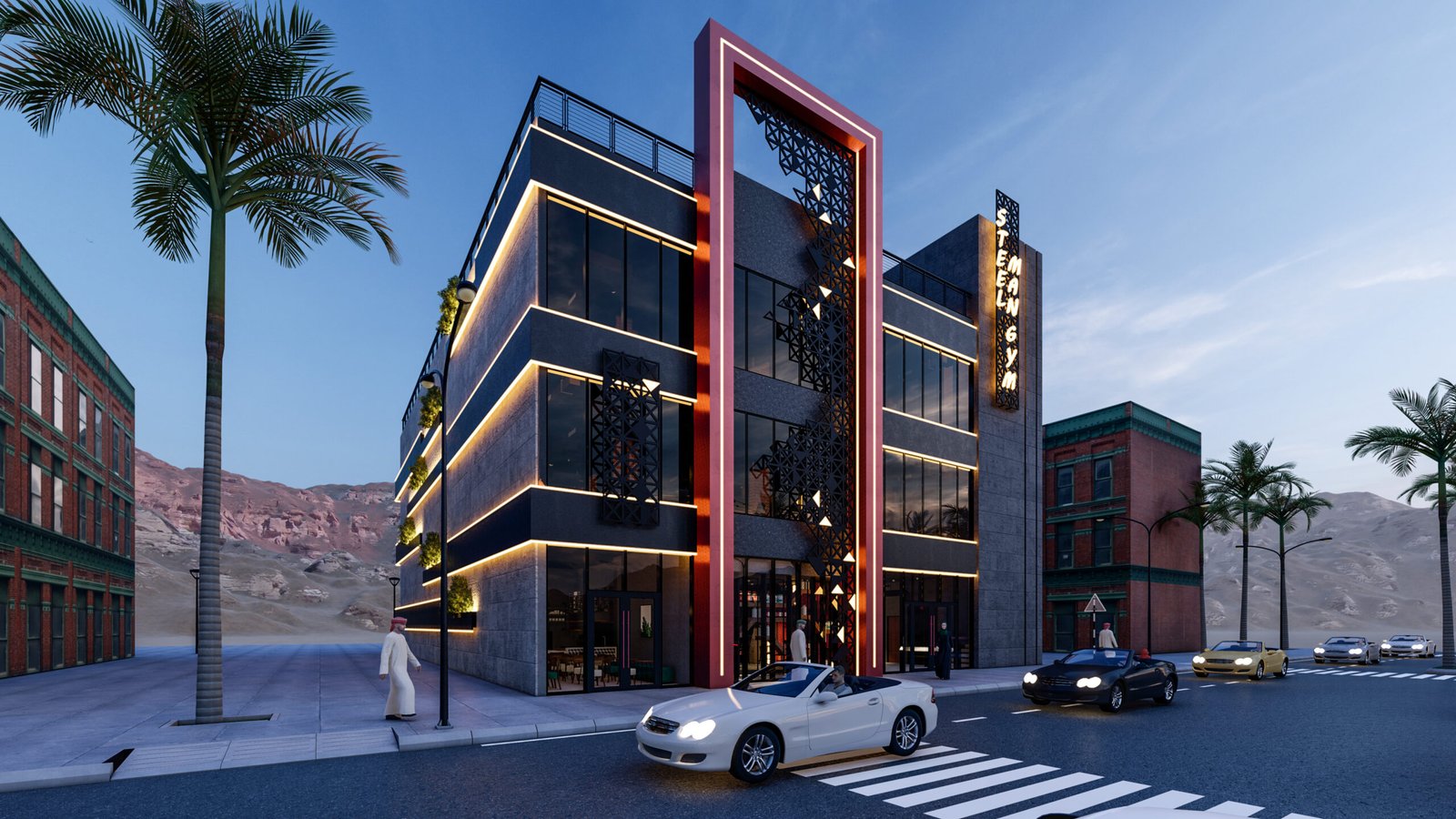 Steel Man Gym – Muhayil KSA
